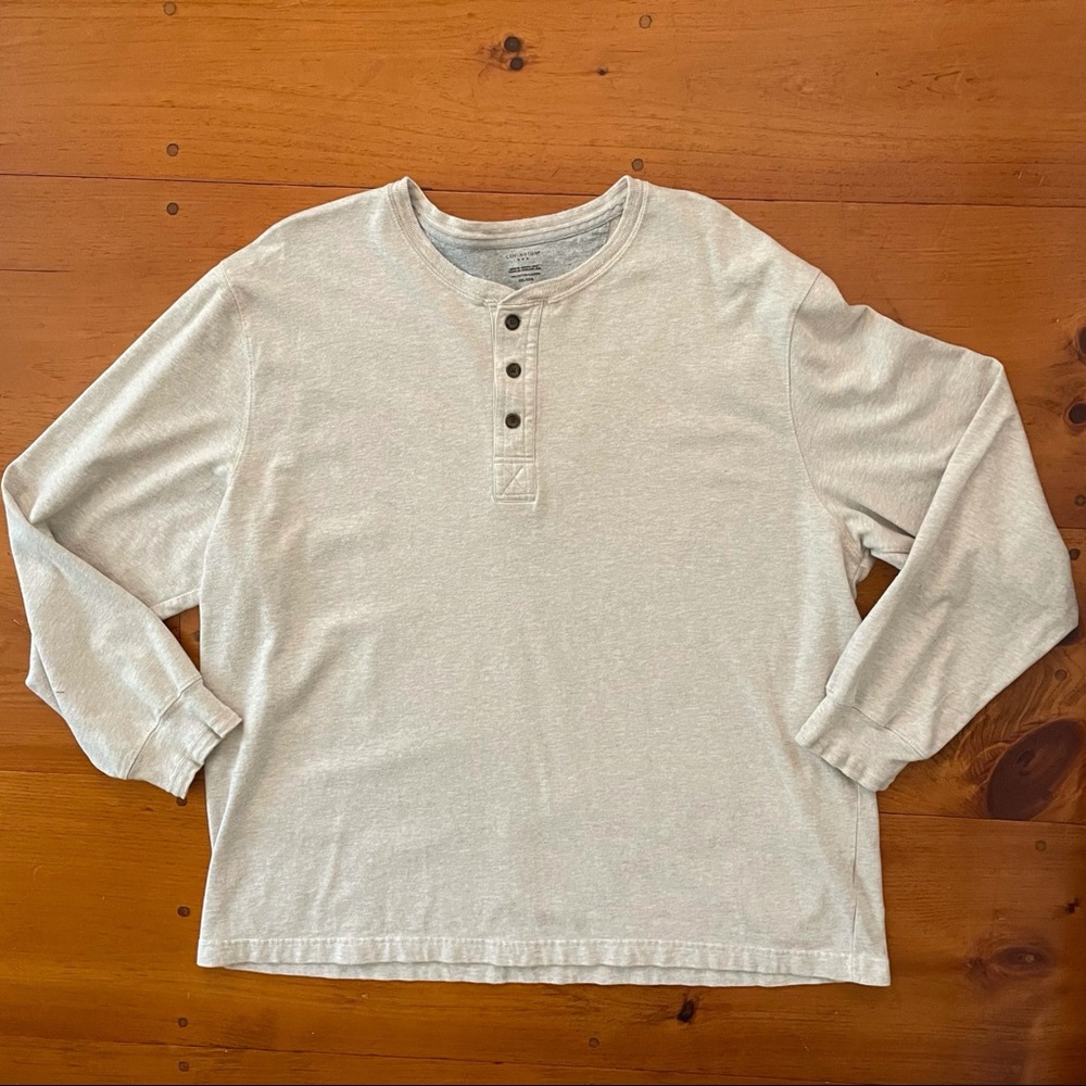 Covington XXL Casual Long Sleeve Pullover Shirt